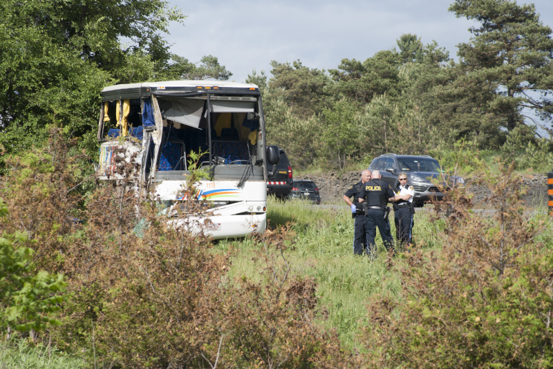 OPP confirm 2nd death in highway 401 bus crash