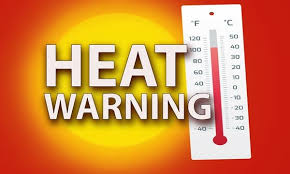 Heat warning update