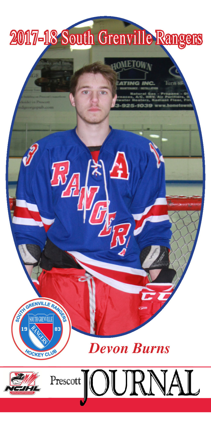 Rangers open playoffs Monday - hockey card night