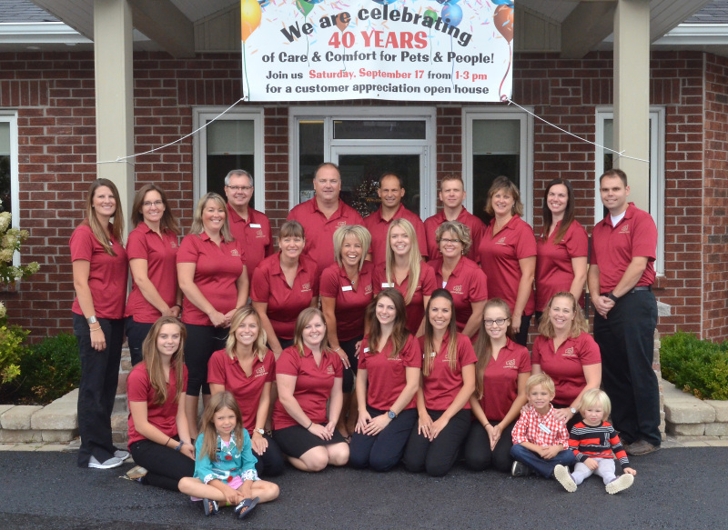 Celebrating 40 years of both big and small animal care 