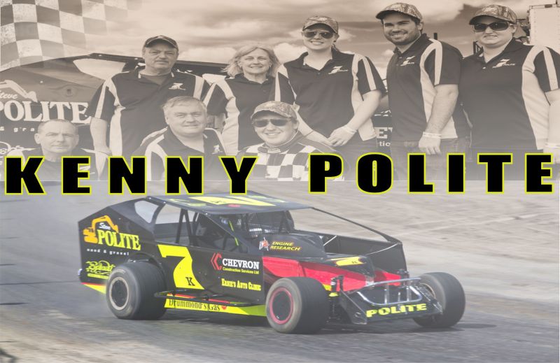 Play is work for Brockville Ontario Speedway driver Kenny Polite 